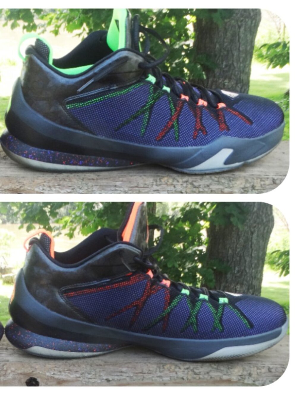 Nike Air Jordan CP3.VIII AE "Nitro" Men's Size 13 Low Top Colorway Sneaker 2015